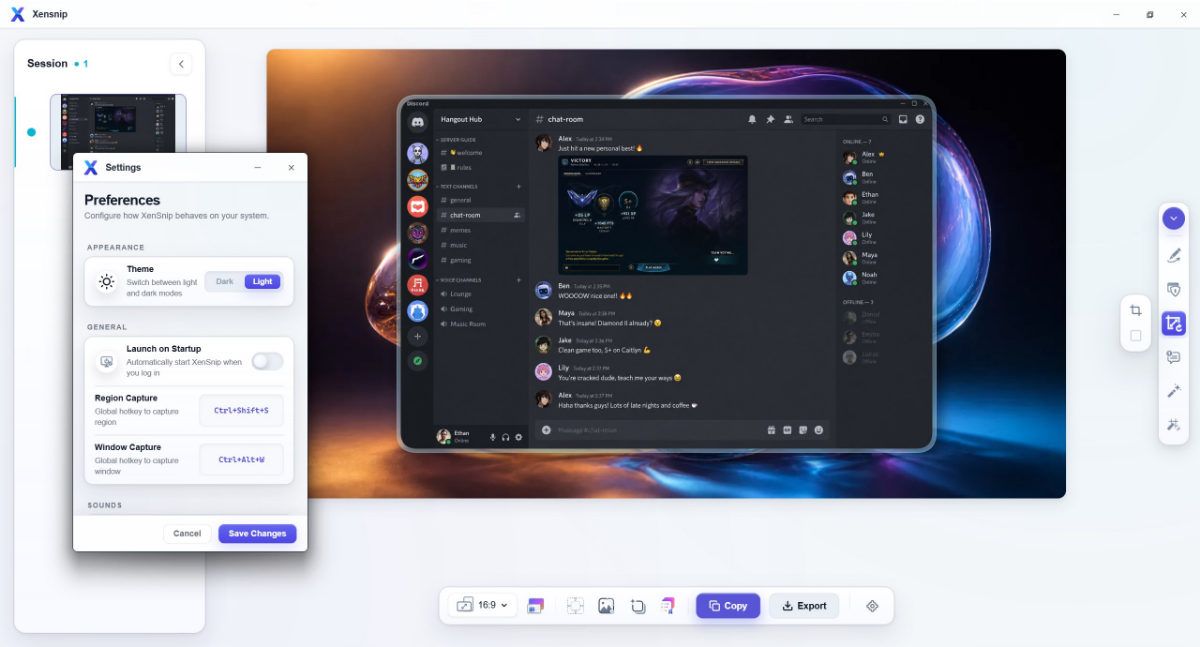 XenSnip screenshot
