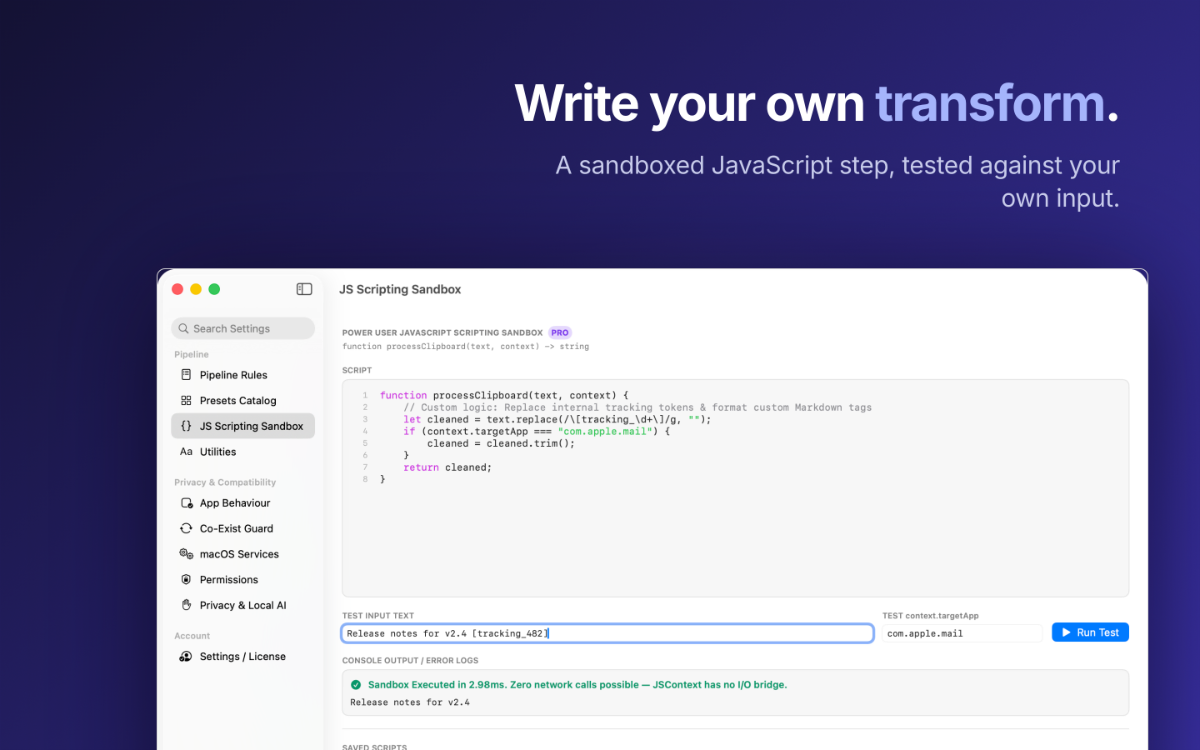 PasteZen screenshot