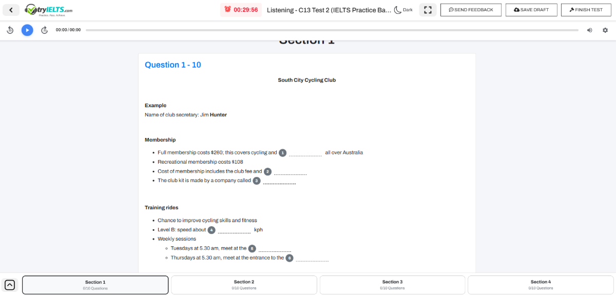 Học và Thi thử IELTS miễn phí screenshot