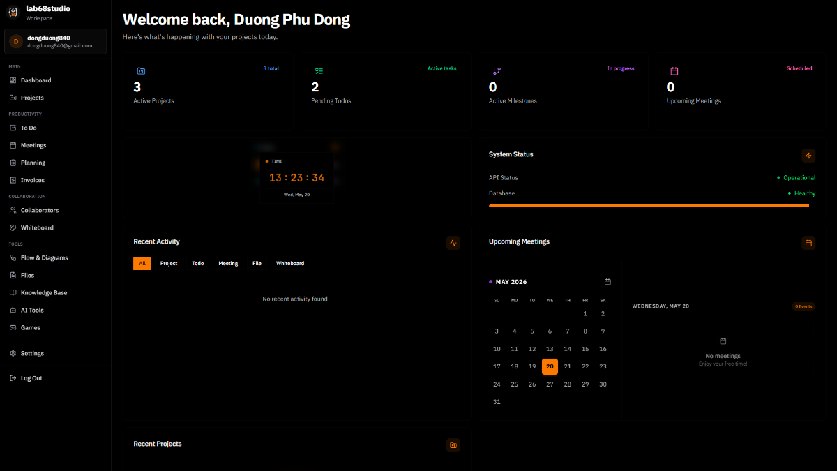 lab68studio screenshot