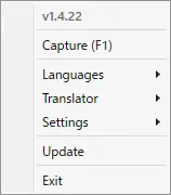 Screen Translator AI (v1.4.22) screenshot