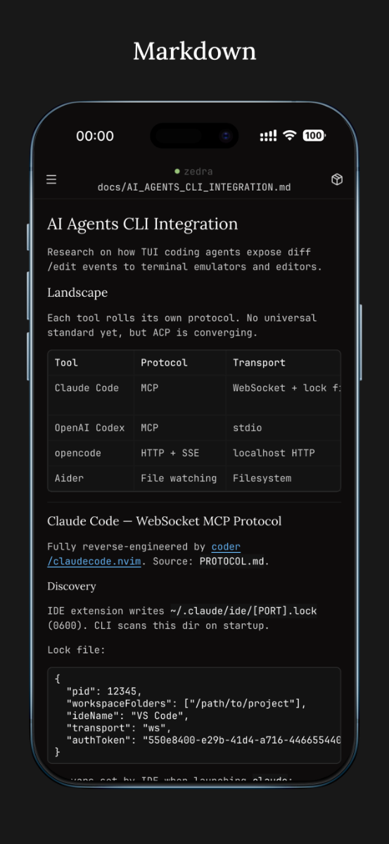 Zedra screenshot 6