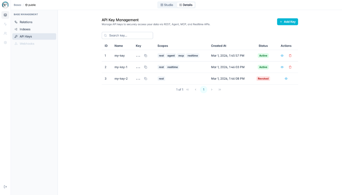 PolarBase screenshot