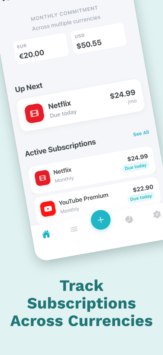 SpendBuddy: Renewal & Bills screenshot