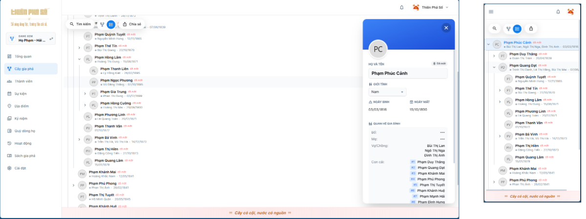 Thiên Phả Số screenshot