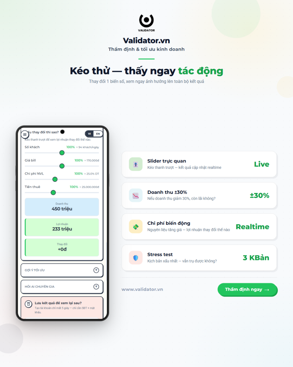 Validator.vn screenshot