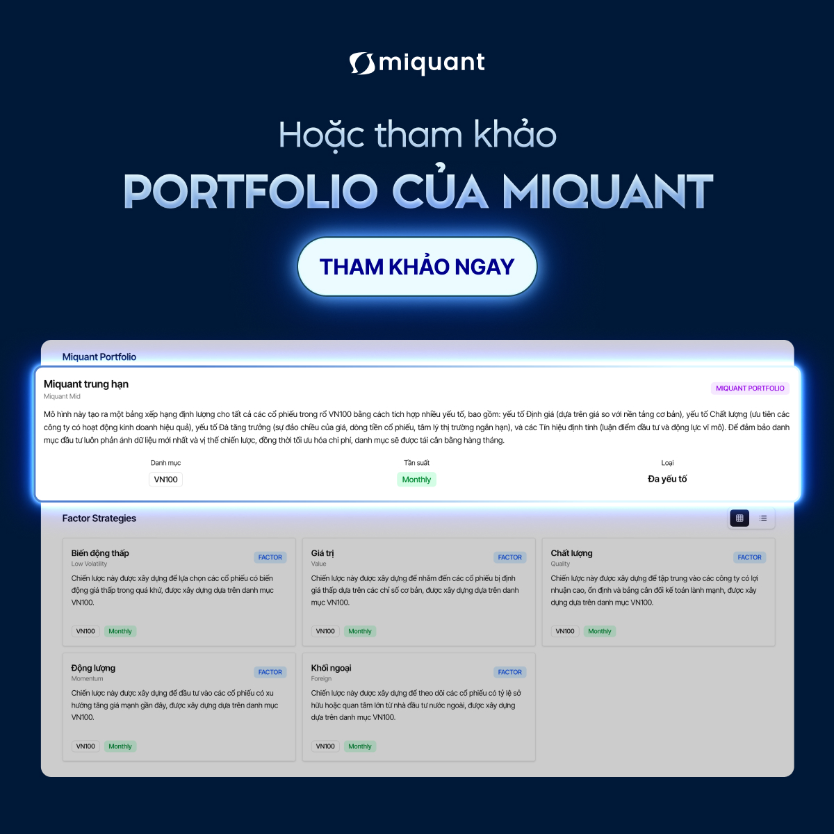 Miquant screenshot