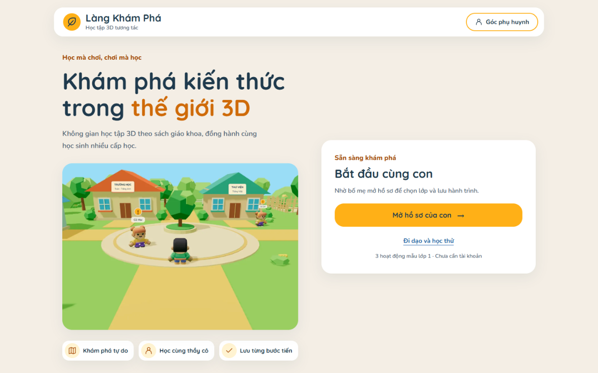 Làng Khám Phá screenshot