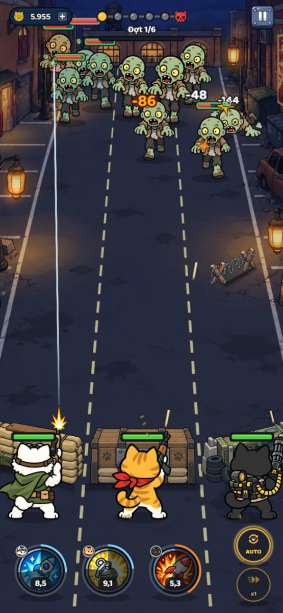 Night Paws - Zombie Siege screenshot