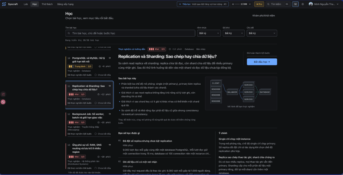Syscraft screenshot