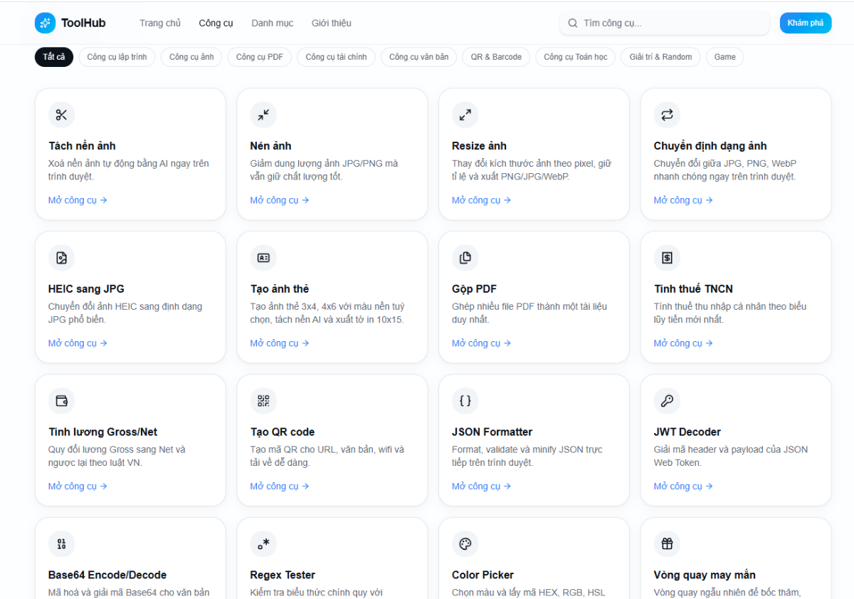 ToolHub screenshot