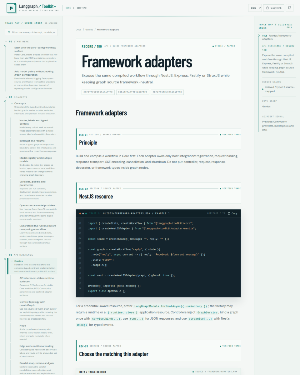 LangGraph Toolkit screenshot