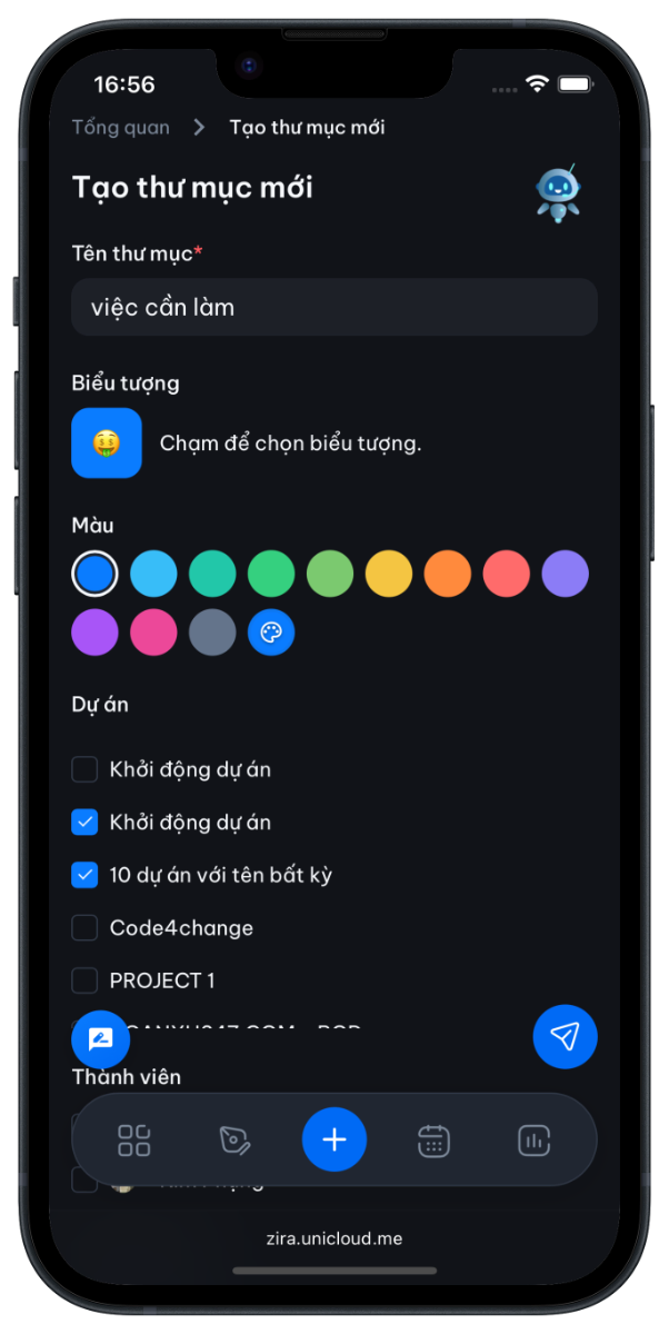 Zira screenshot