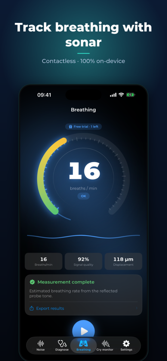 Sonarish screenshot
