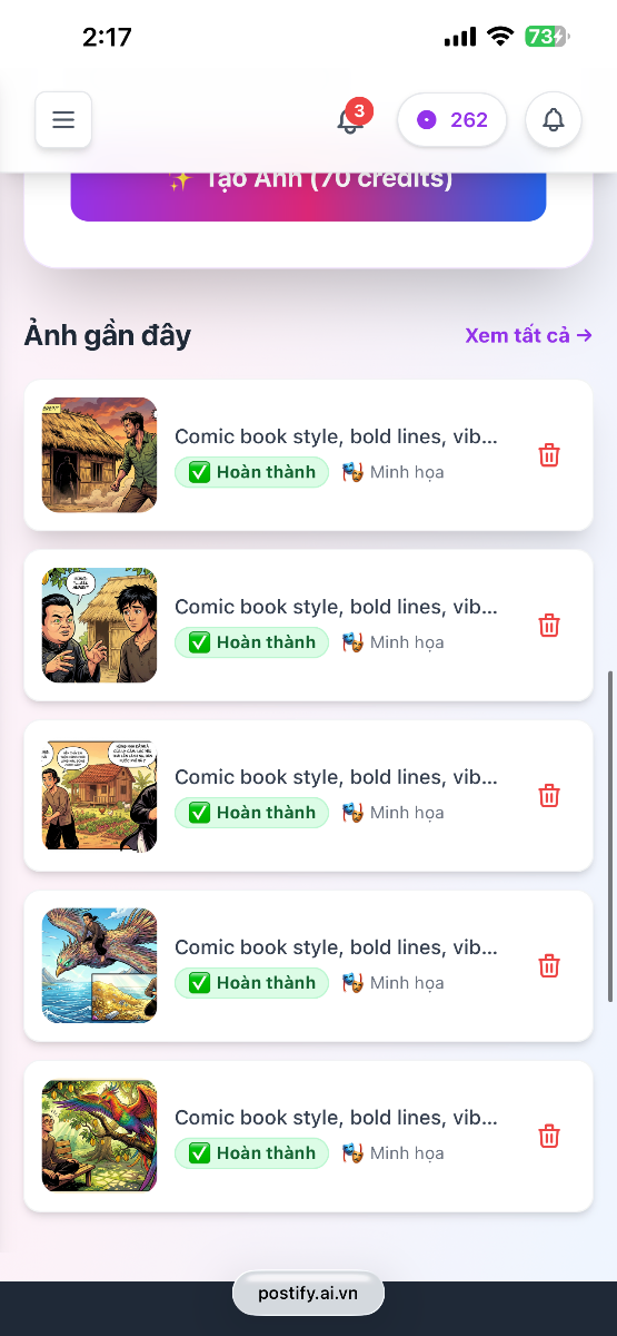 Postify AI screenshot