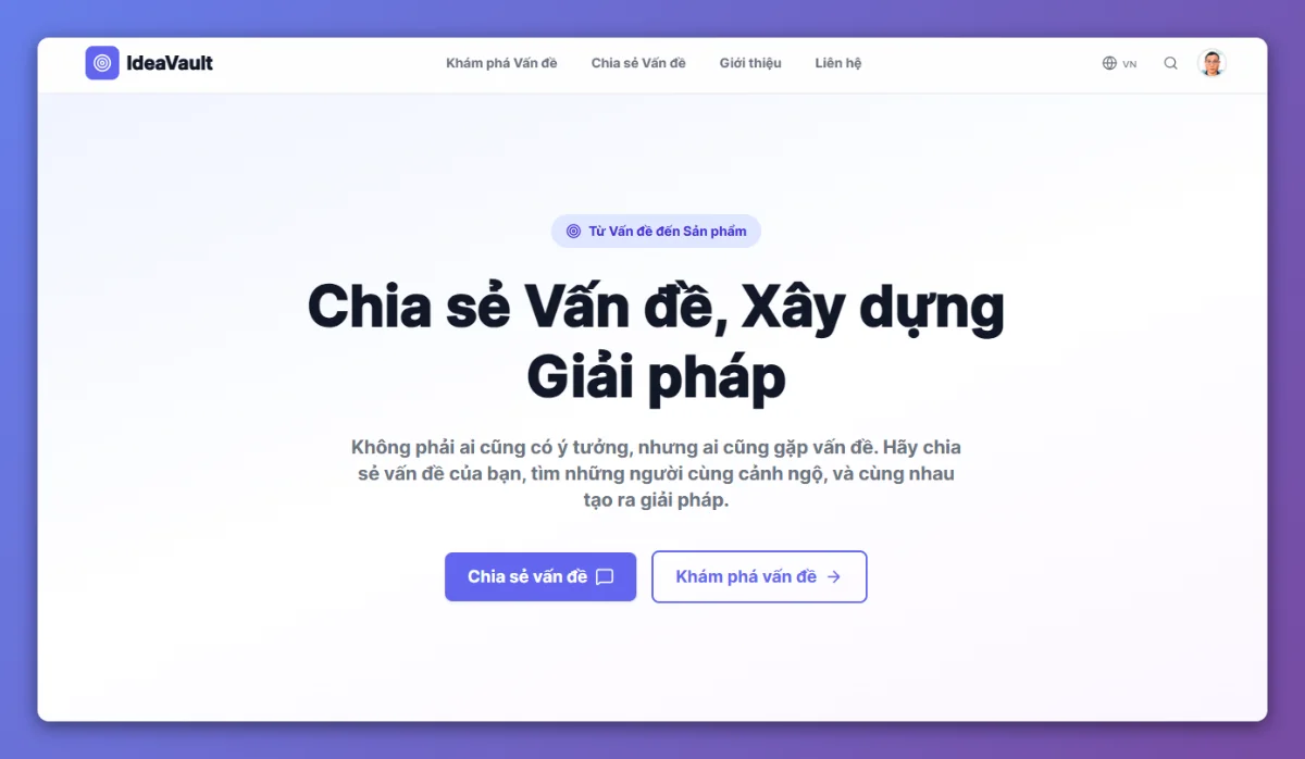IdeaVault screenshot