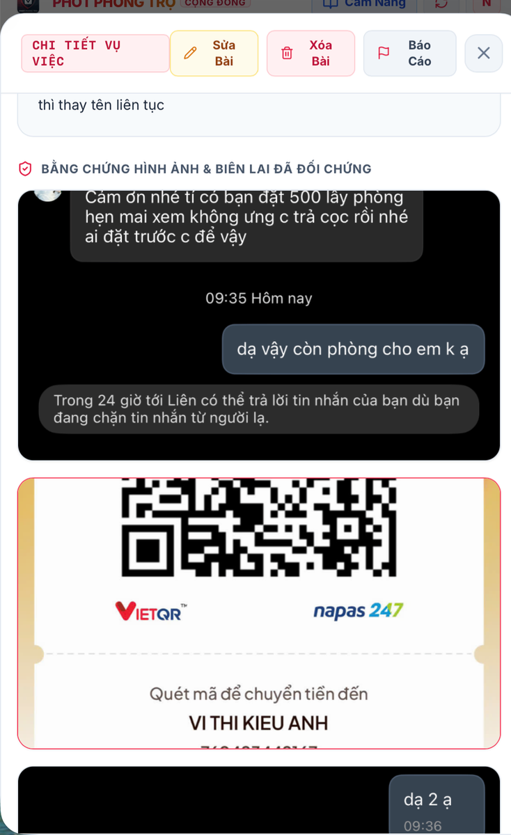 Phốt Trọ screenshot