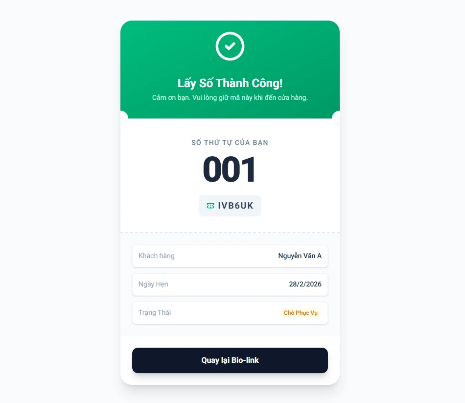 Hẹn Lịch screenshot