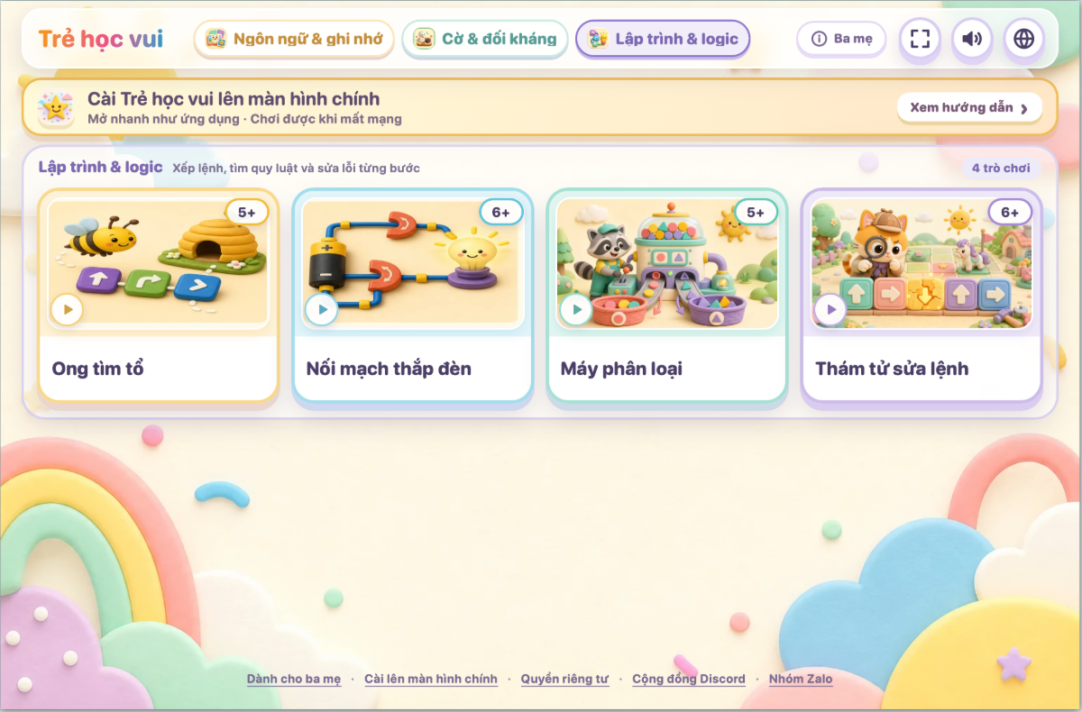 Trẻ học vui screenshot