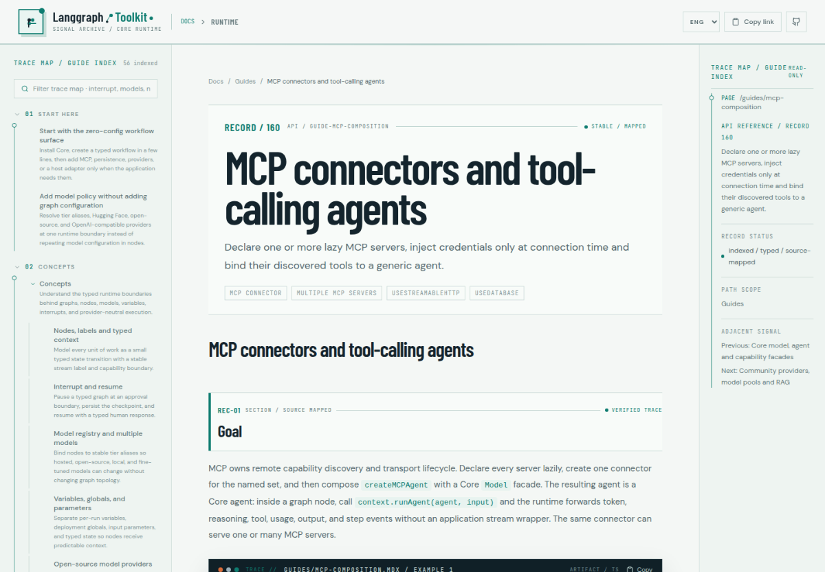 LangGraph Toolkit screenshot