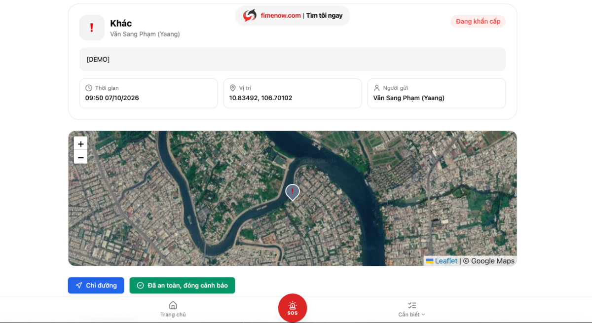 Fimenow screenshot