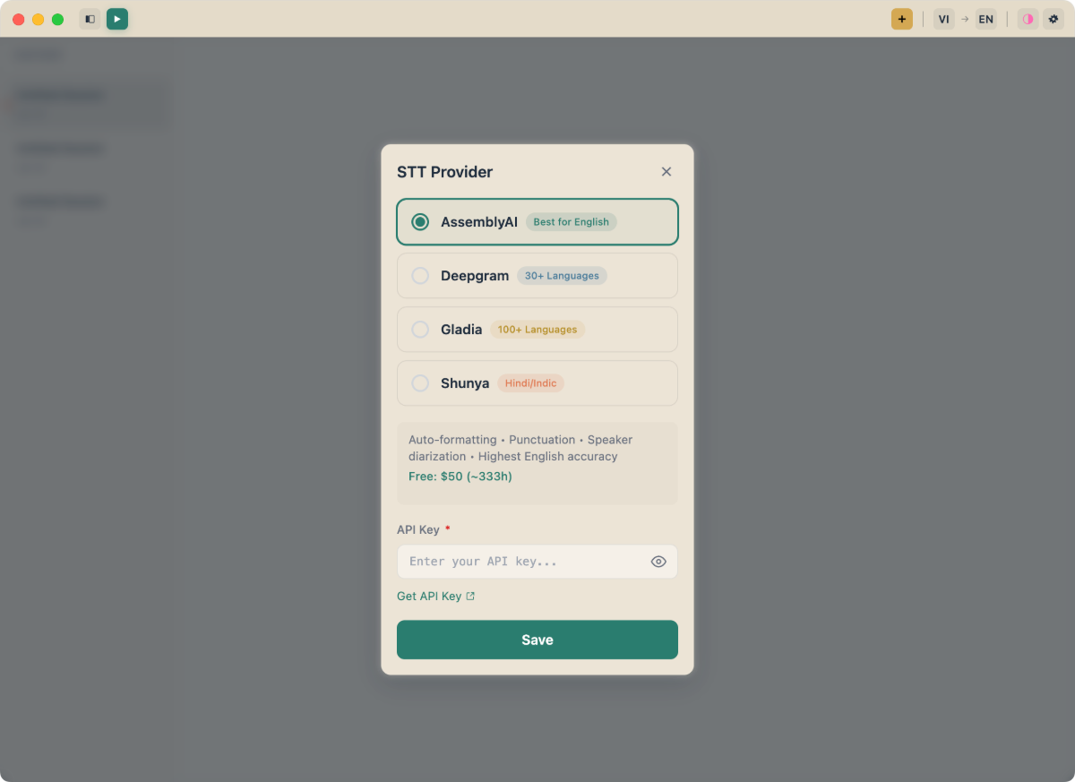 FluentCap screenshot