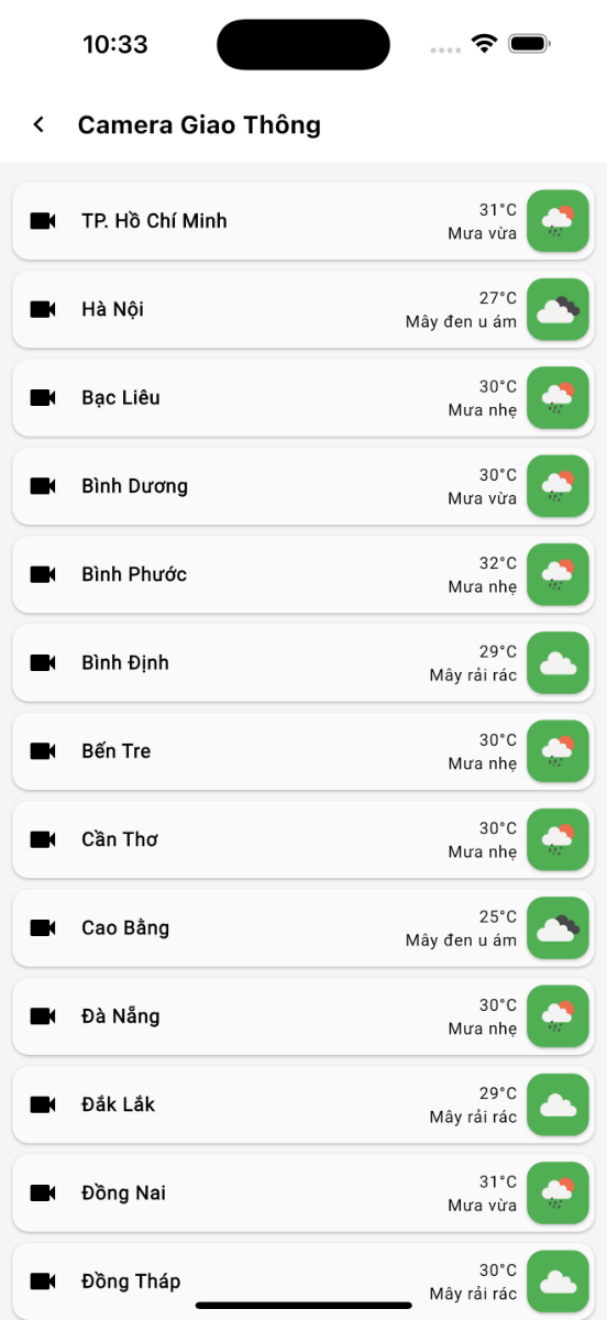 Camera Giao Thông VN screenshot
