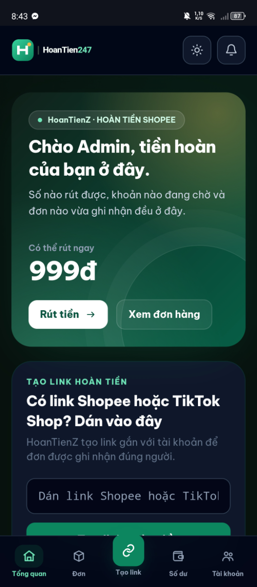 HoanTienZ screenshot