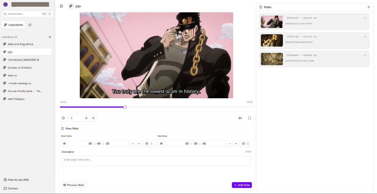 ClipBake screenshot