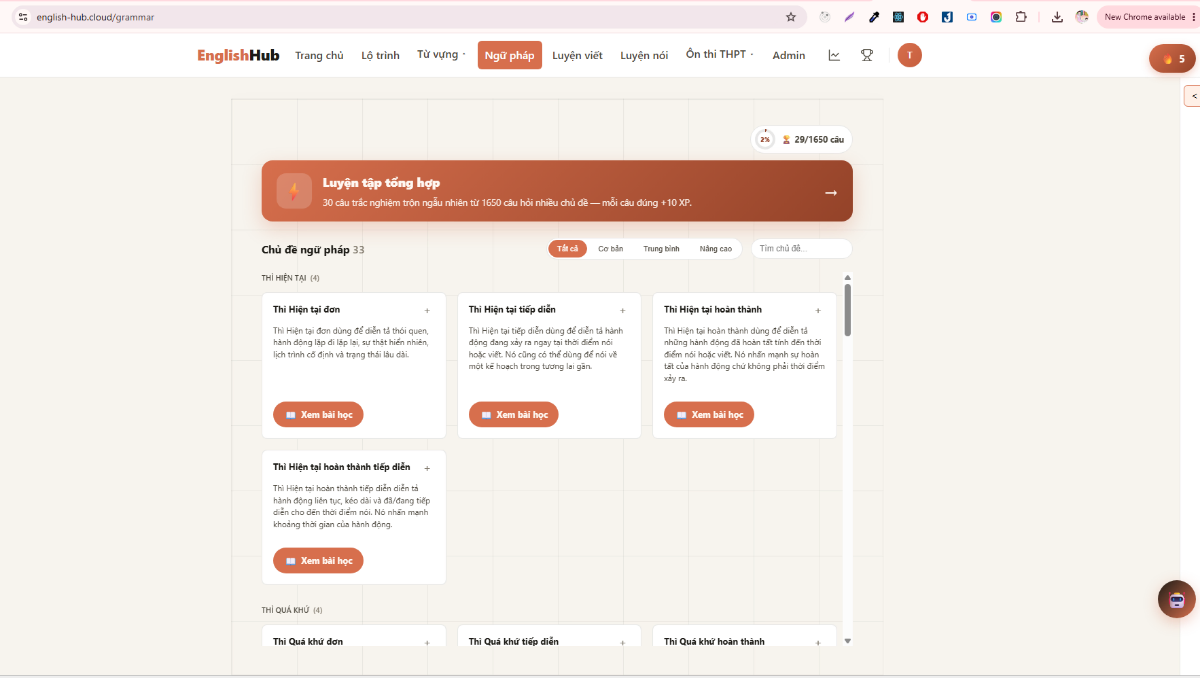 EnglishHub screenshot