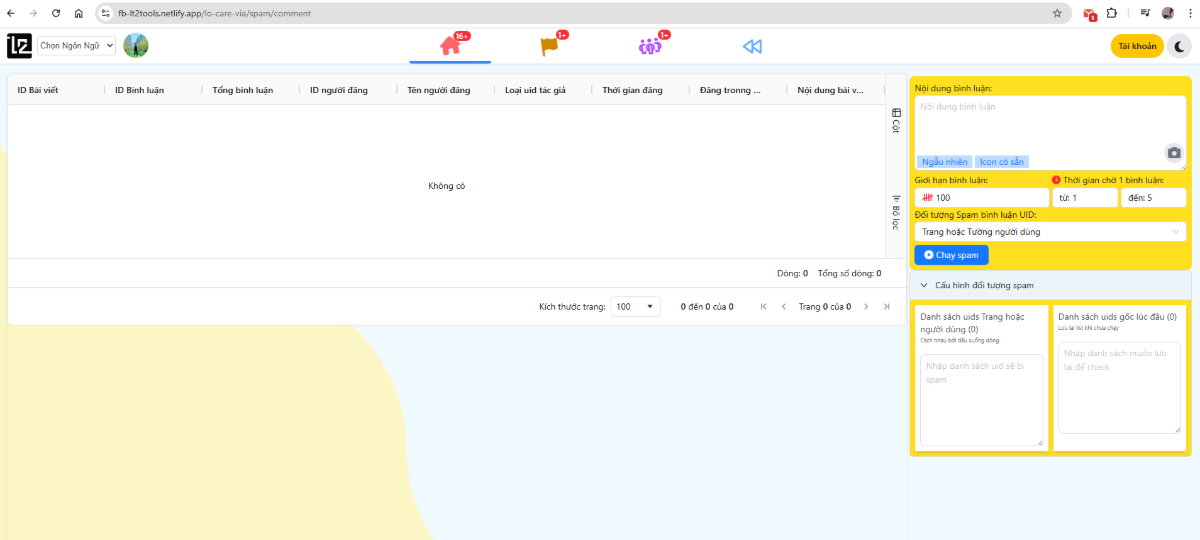 LT2 Tools screenshot