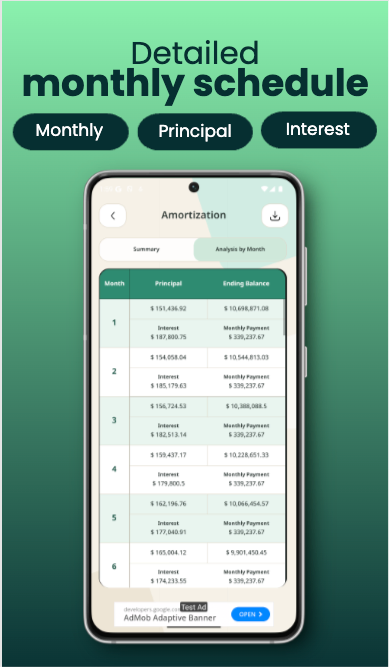 Loan Estimator screenshot