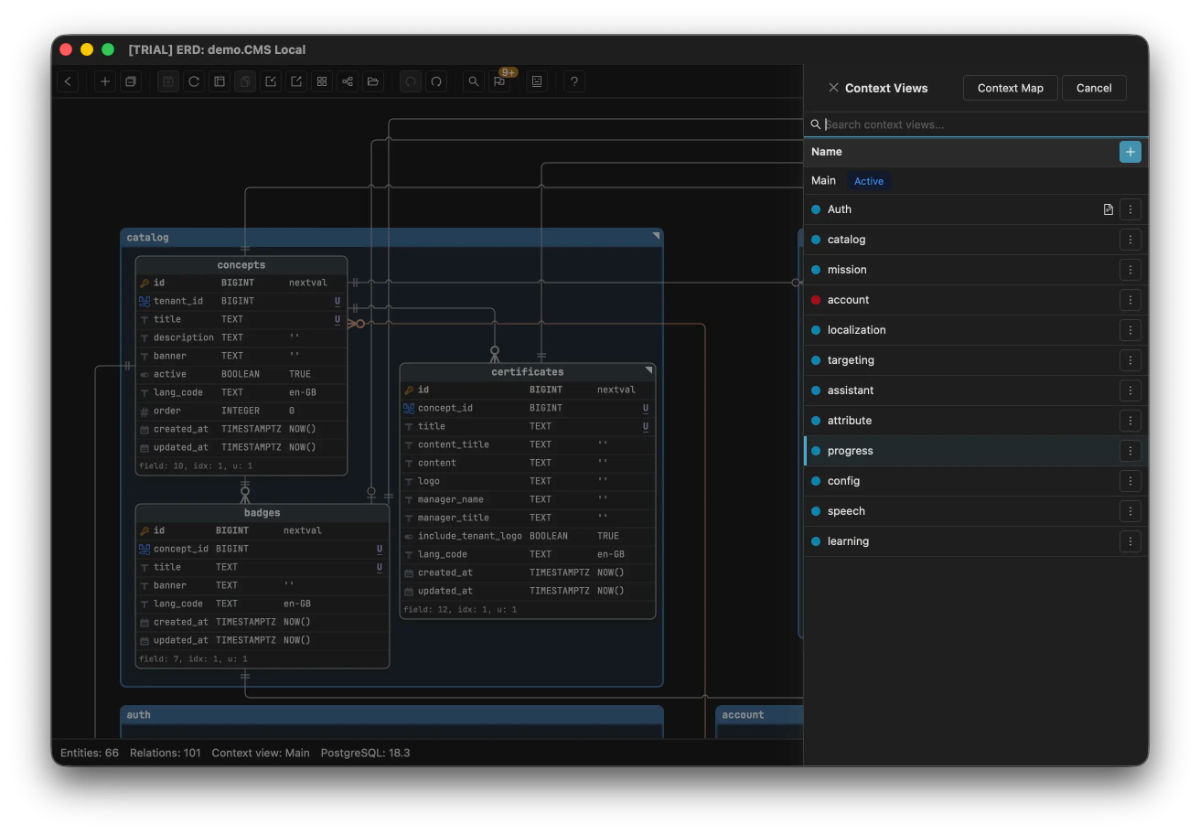 Schemity screenshot