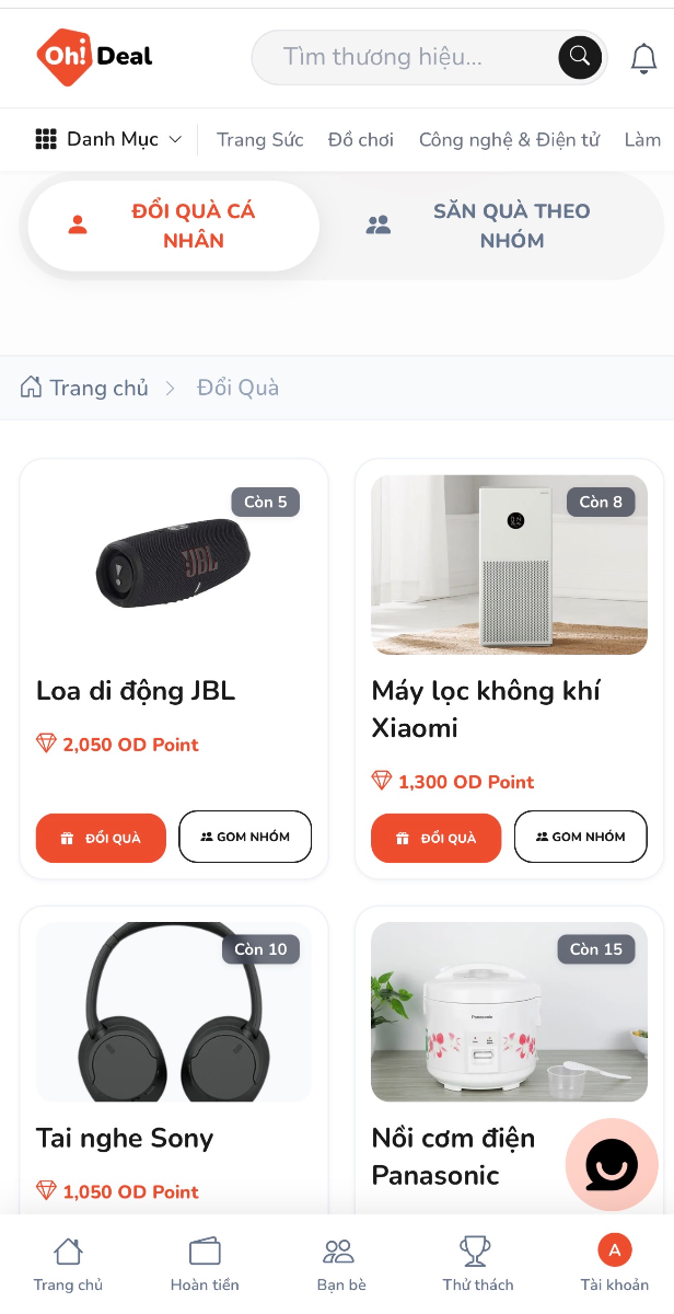 OhDeal screenshot
