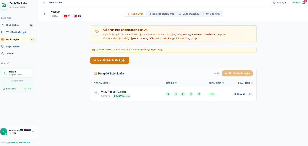Dịch Tài Liệu screenshot 6