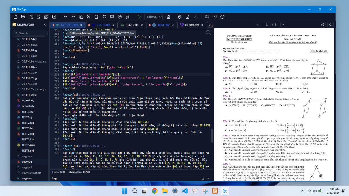 TexZap screenshot