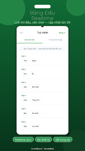 Ghi Điểm Thi Đấu screenshot