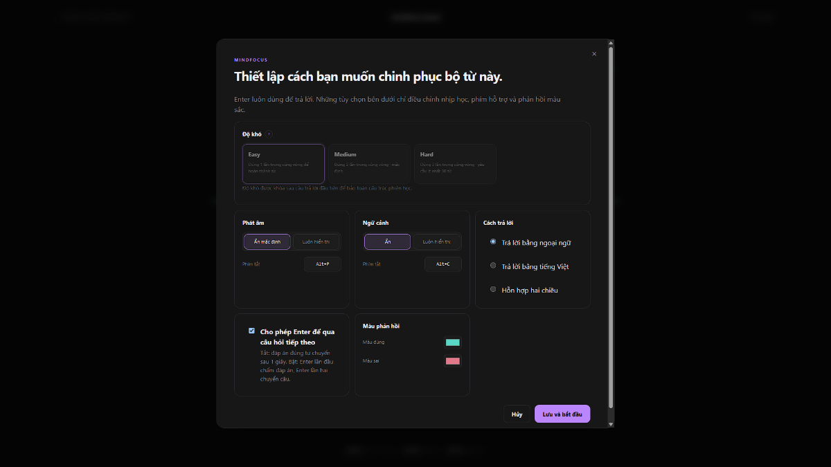 MindFocus screenshot