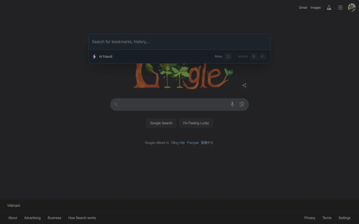 Dyno Command Palette screenshot