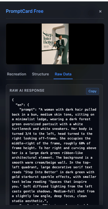 Convert Image to Prompt screenshot