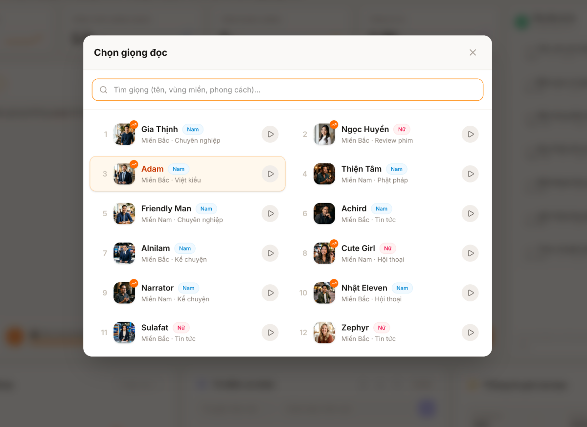8Hub TTS screenshot