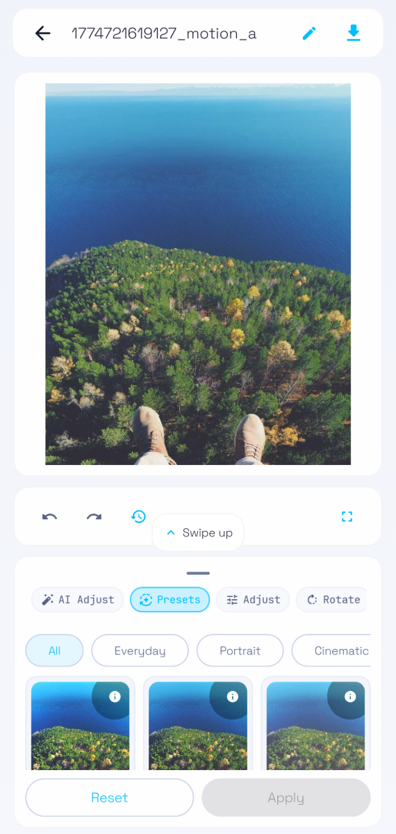 Imagine screenshot