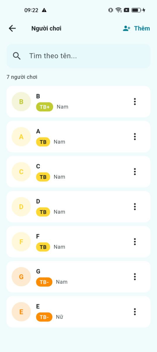 BadmiMatch screenshot
