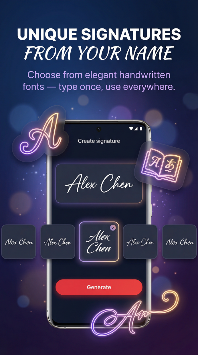 Signature Extractor screenshot