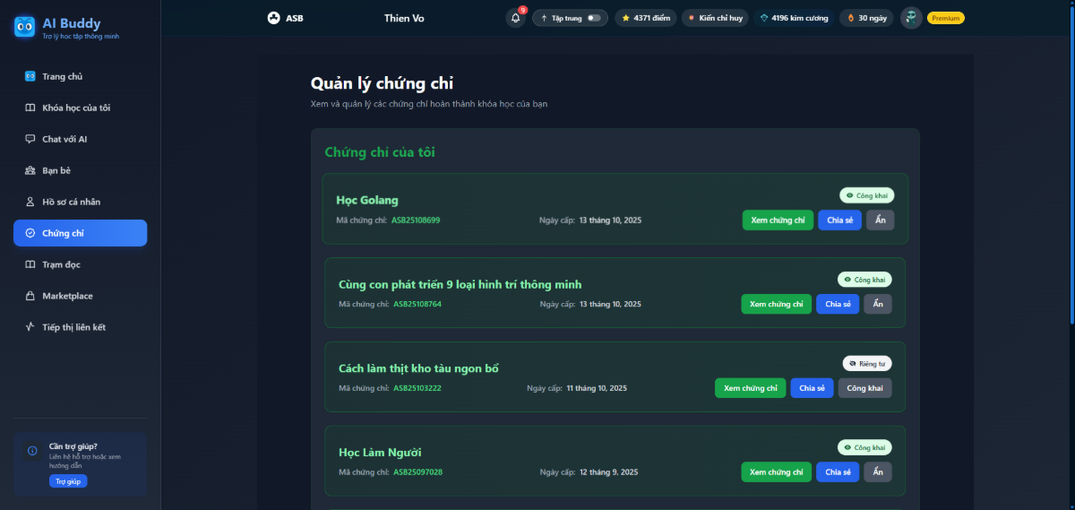 AI Study Buddy screenshot