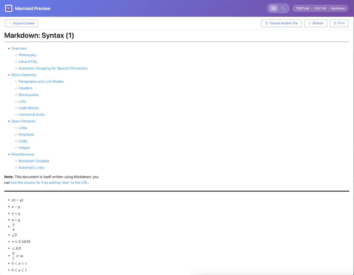 Mermaid Preview screenshot