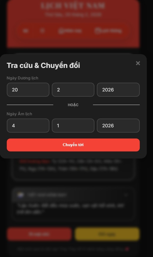 Lịch Việt Tối Giản screenshot