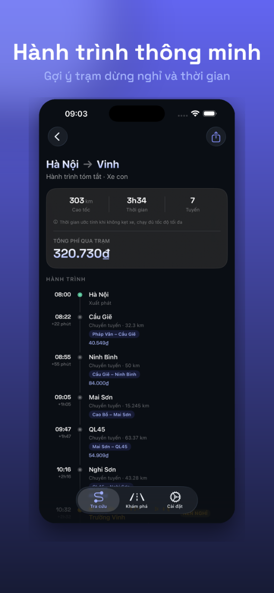 Phi Cao Toc App screenshot