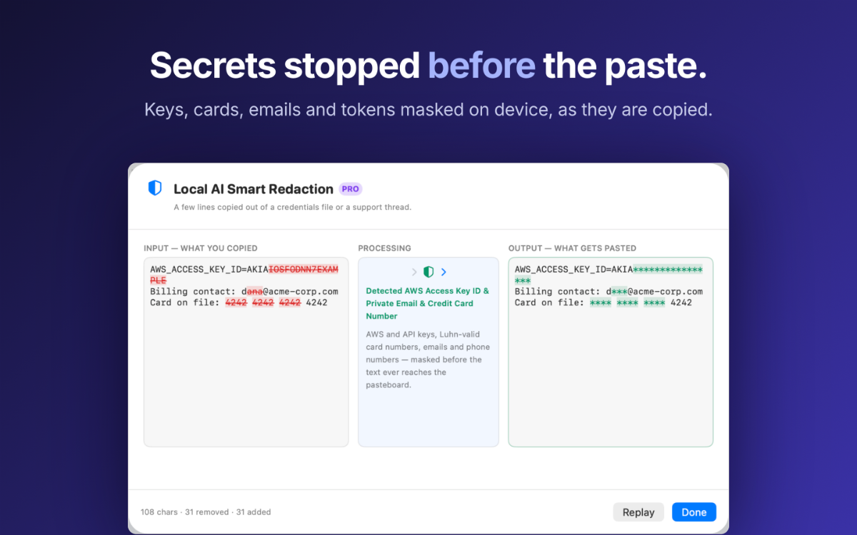 PasteZen screenshot
