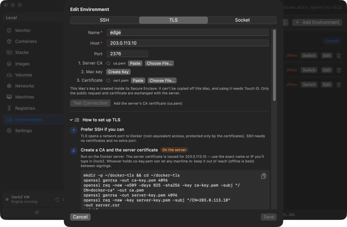 Dockz screenshot